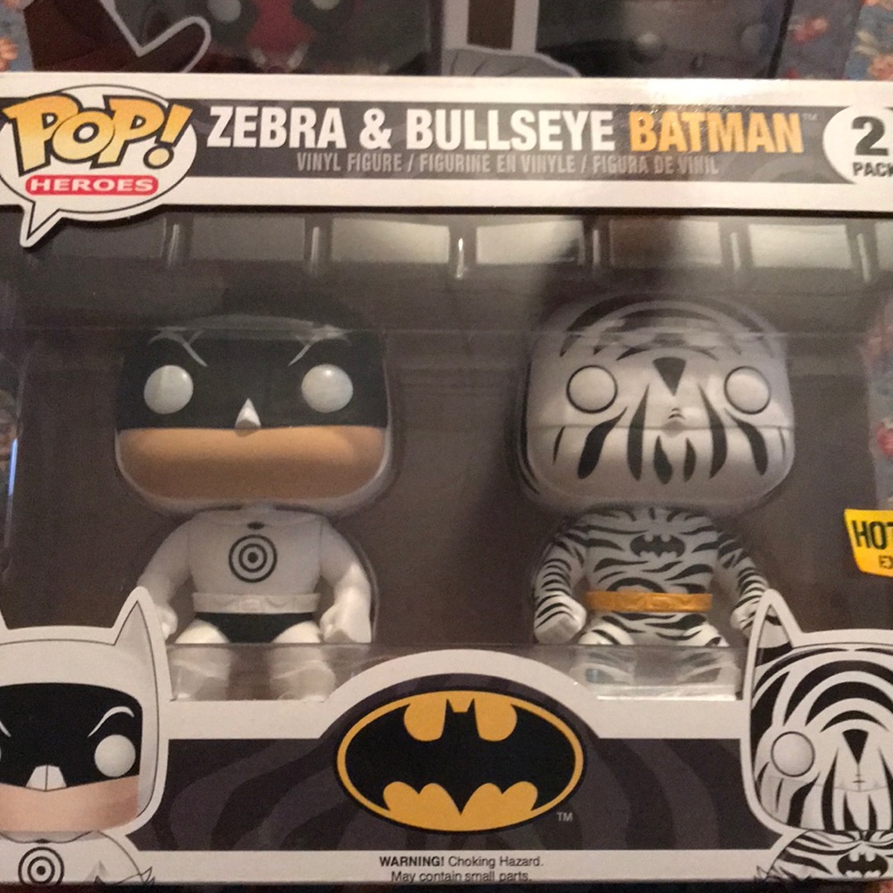Zebra & Bullseye Batman
